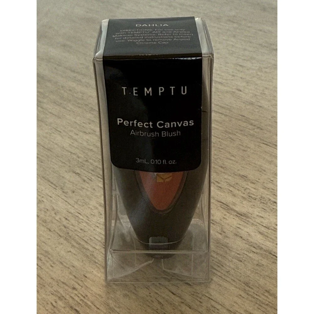 TEMPTU Perfect Canvas Airbrush Blush Long Wear Dahlia 3ml 0.10oz New
